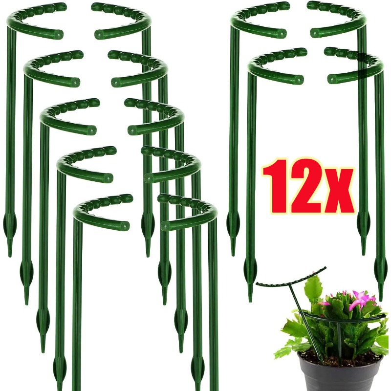 Gardening Tools Holder - Plastic Plant Support Ring Orchard Garden