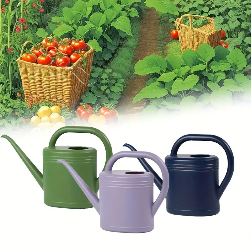 Watering Can Long Spout - 1pc Portable Plastic Watering Can For