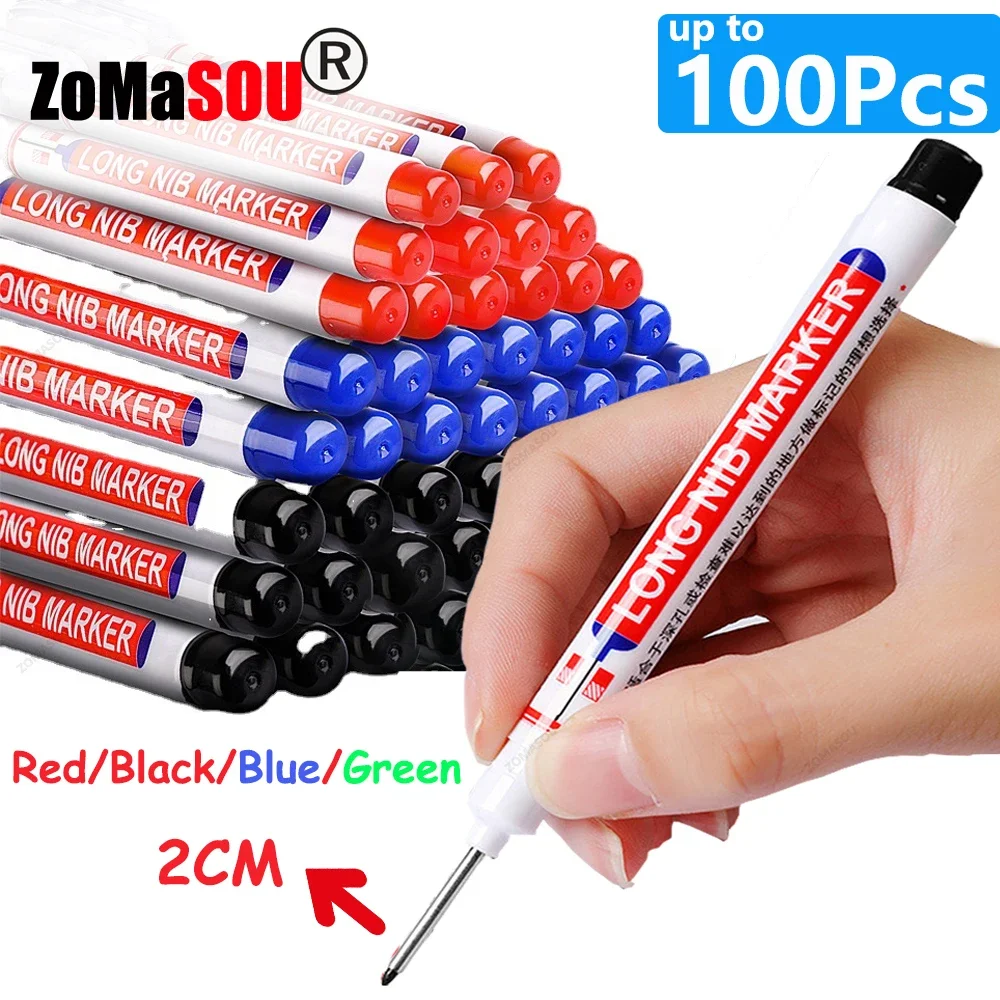 Garden Row Marker - 1-100Pcs 2cm Waterproof Long Head Markers