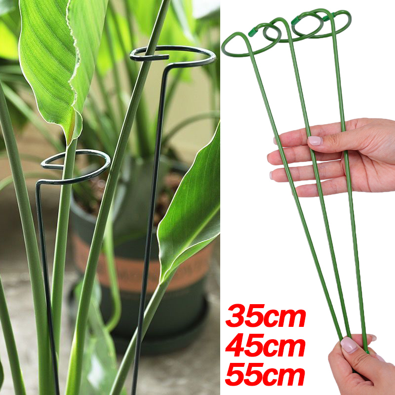 Gardening Tools Holder - 1-10pcs Metal Single Stem Plant Shrub