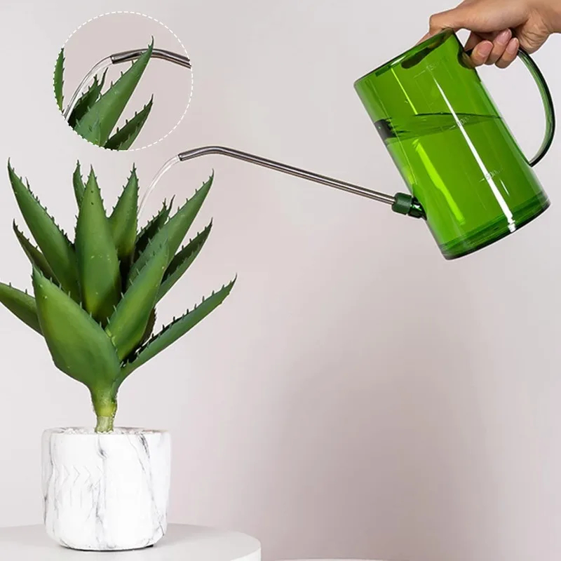 Watering Can Long Spout - 1L Long Spout Watering Can with