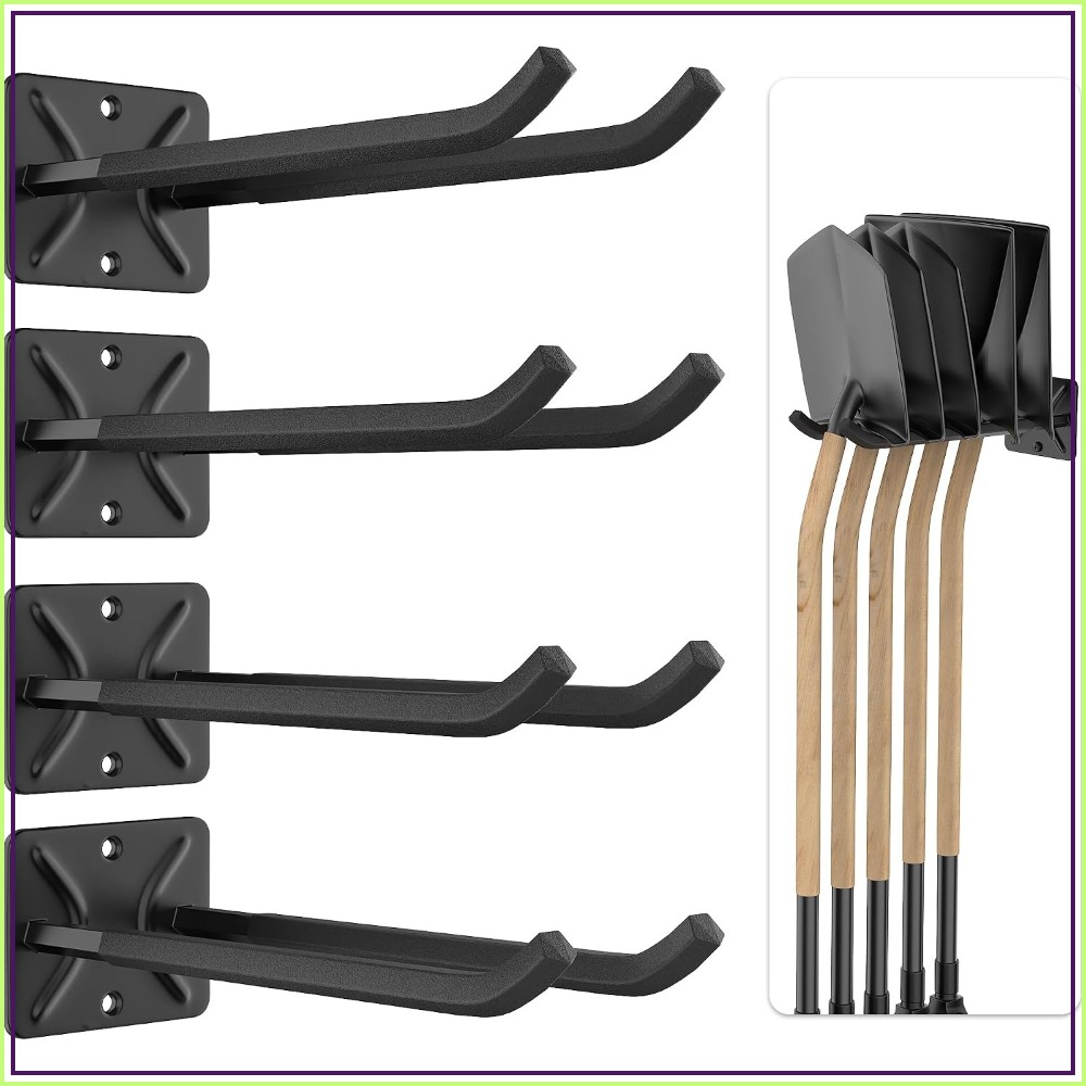 Gardening Tools In - Heavy Duty Garage Storage Hooks, 12.4