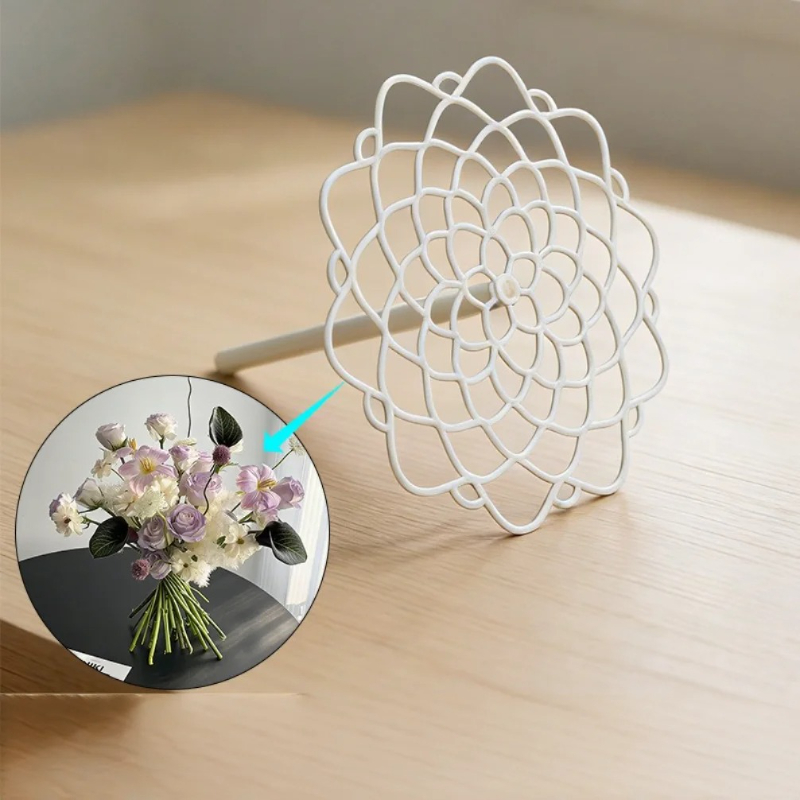 Gardening Tools Holder - Spiral Ikebana Stem Holder Vase Flower