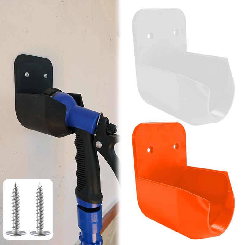 Gardening Tools Holder - Wall Mount Garden Hose Nozzle Bracket