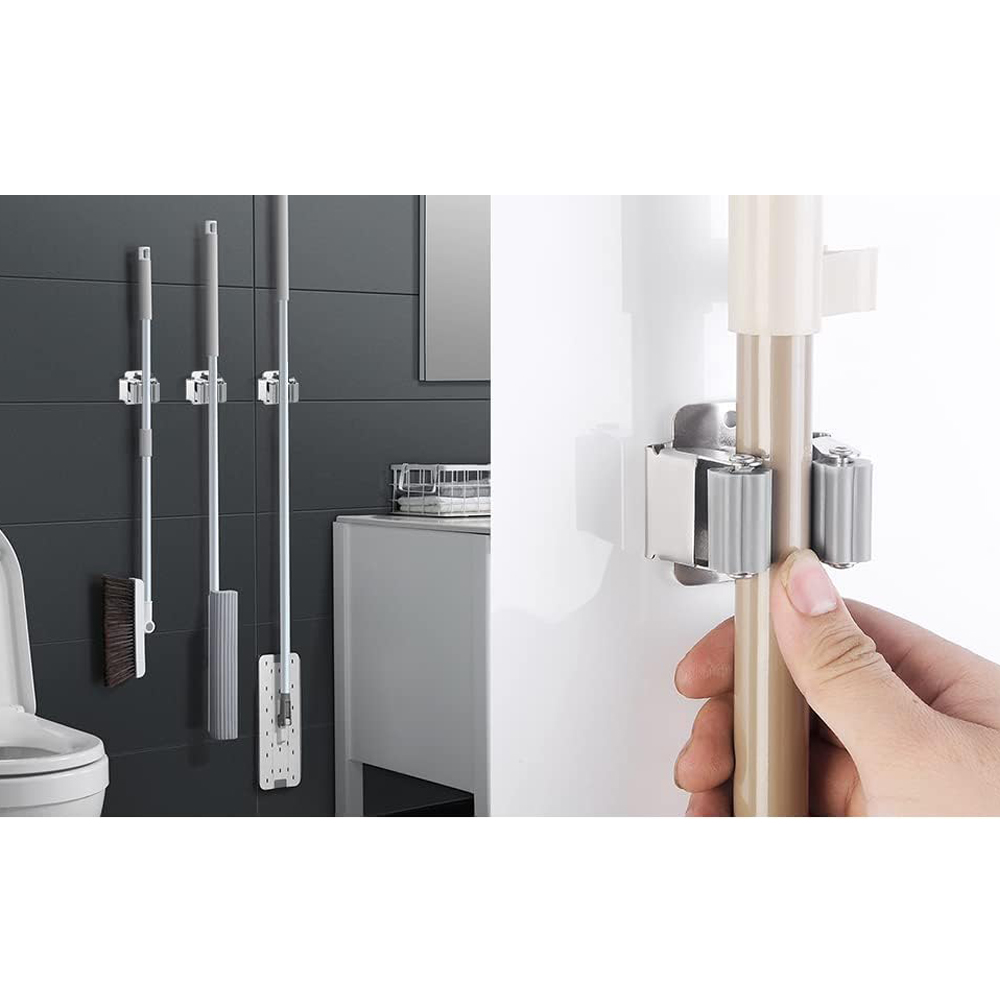 Stainless Steel Mop Holder Bru - đánh giá và giá Gardening Tools Screwfix