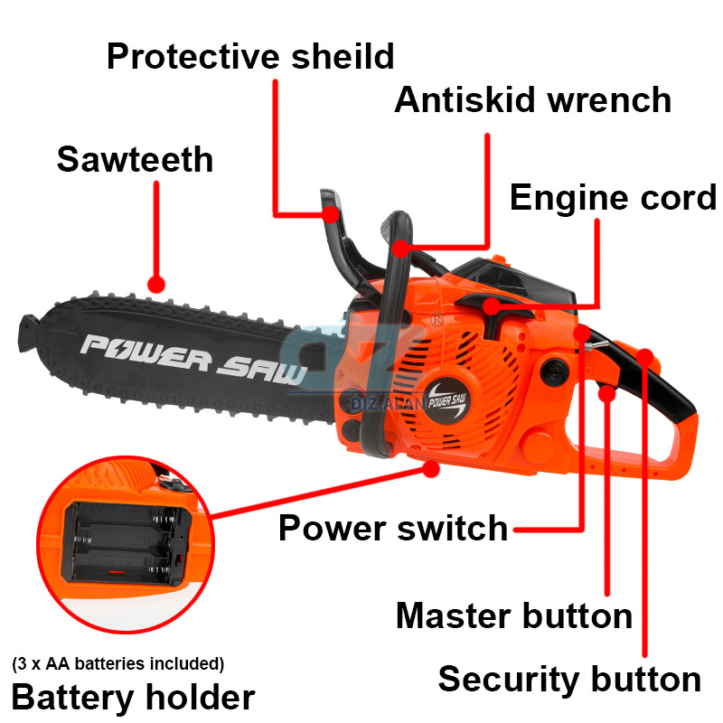 Kids Tools Power Chainsaws Ele - đánh giá và giá Gardening Tools For 6 Year Old