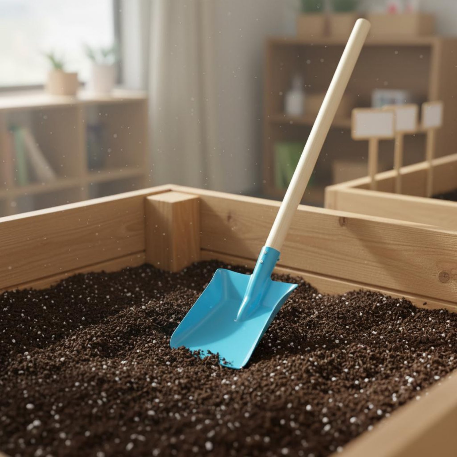 4 Pieces Kids Sand Shovel Set  - đánh giá và giá Gardening Tools In