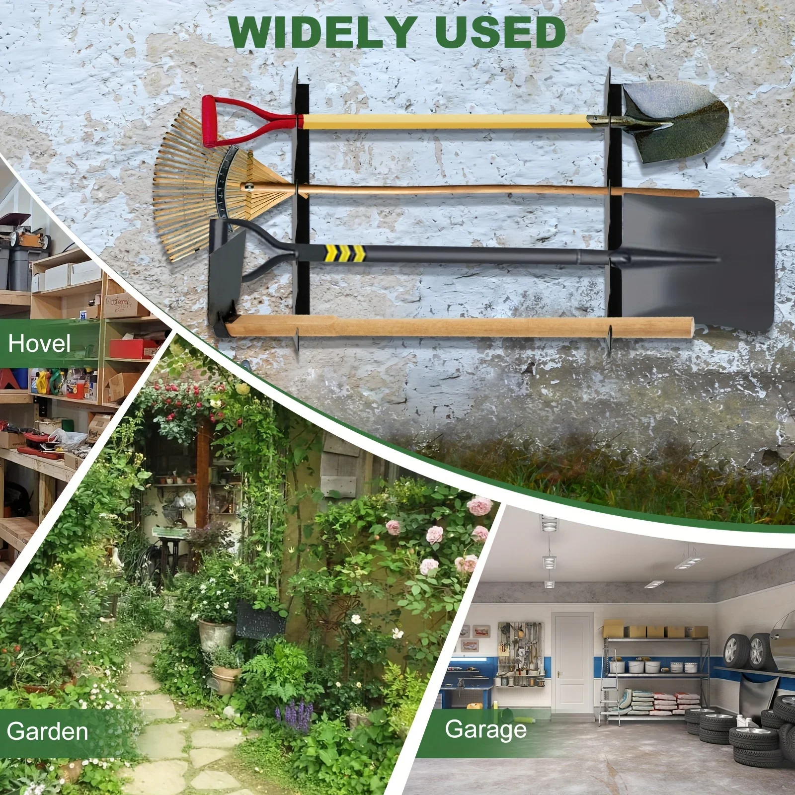 Heavy Duty Metal Garden Tool H - đánh giá và giá Gardening Tools Holder