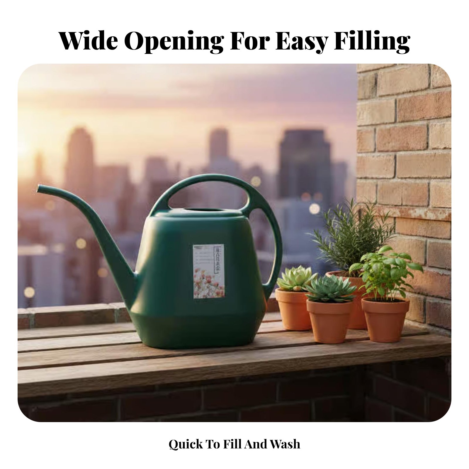 Long Spout Watering Can Lightw - đánh giá và giá Watering Can Long Spout