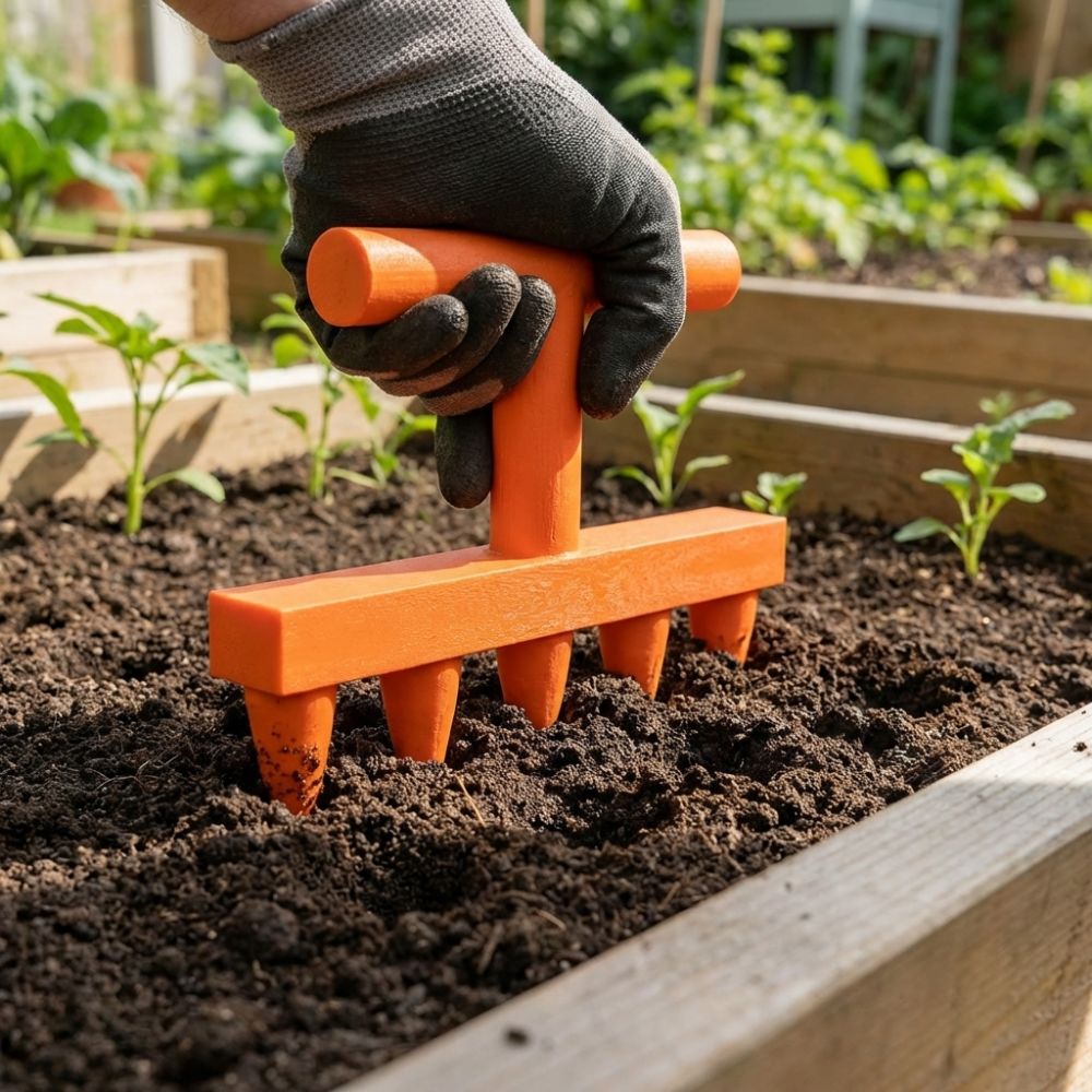 Plastic Soil Hole Drilling Too - đánh giá và giá Garden Row Marker