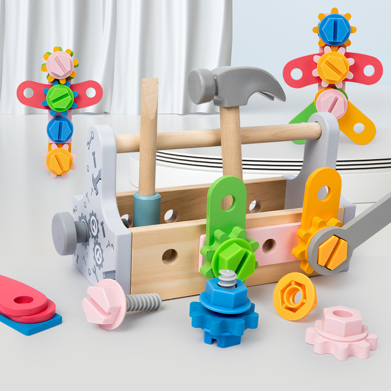 Children Toolbox Wooden Toys P - đánh giá và giá Gardening Tools For 8 Year Olds