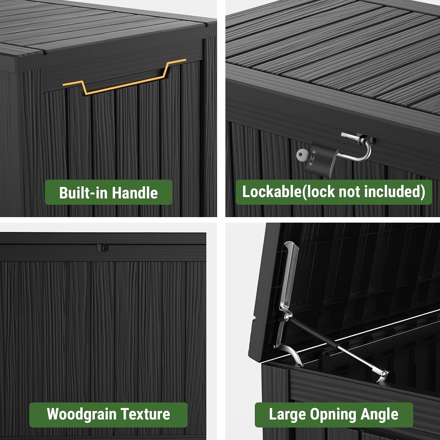 200 Gallon Outdoor Storage Box - đánh giá và giá Gardening Tools In