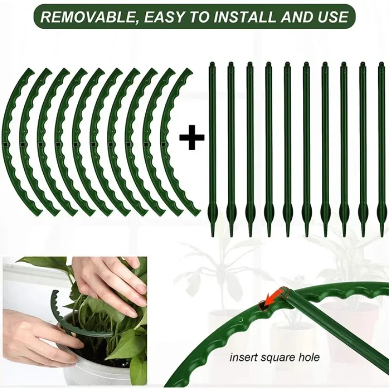 Plastic Plant Support Pile Sta - đánh giá và giá Gardening Tools Holder
