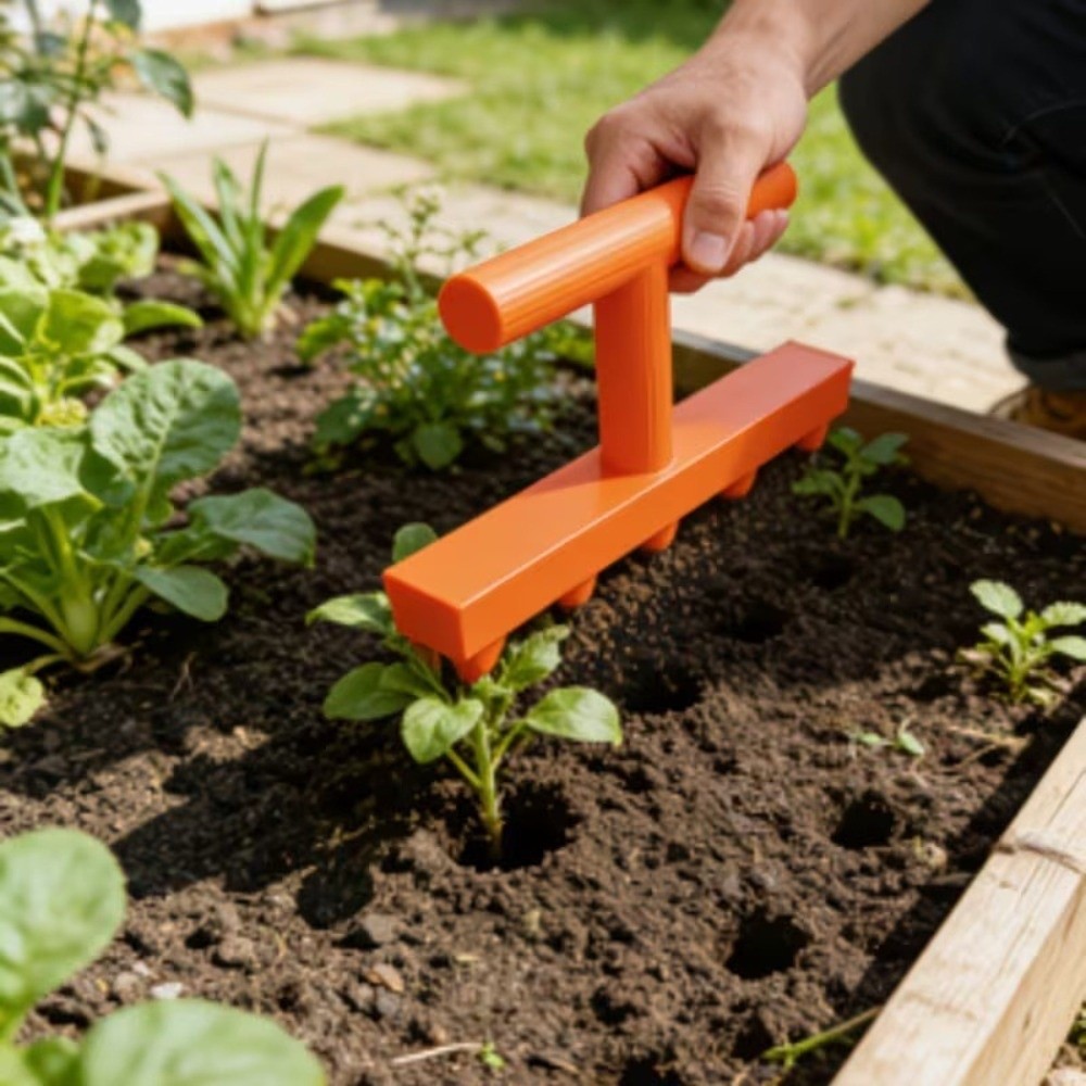 Plastic Soil Hole Drilling Too - đánh giá và giá Garden Row Marker