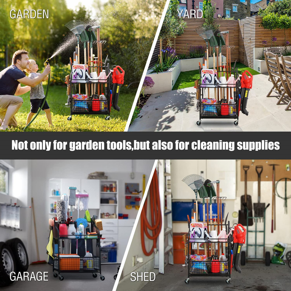 Garden Tool Organizer Yard Too - đánh giá và giá Gardening Tools Holder