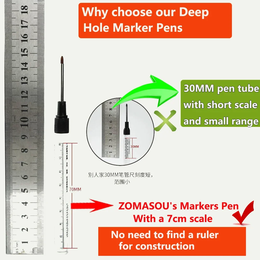 1-16Pcs 20+32mm Deep Hole Mark - đánh giá và giá Garden Row Marker