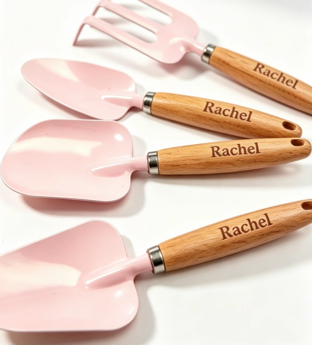 Personalized Name Mini Wooden  - đánh giá và giá Gardening Tools Names