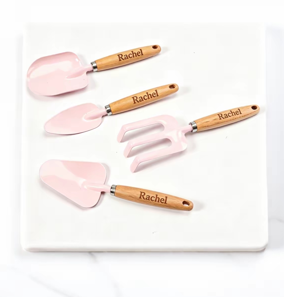 Personalized Name Mini Wooden  - đánh giá và giá Gardening Tools Names