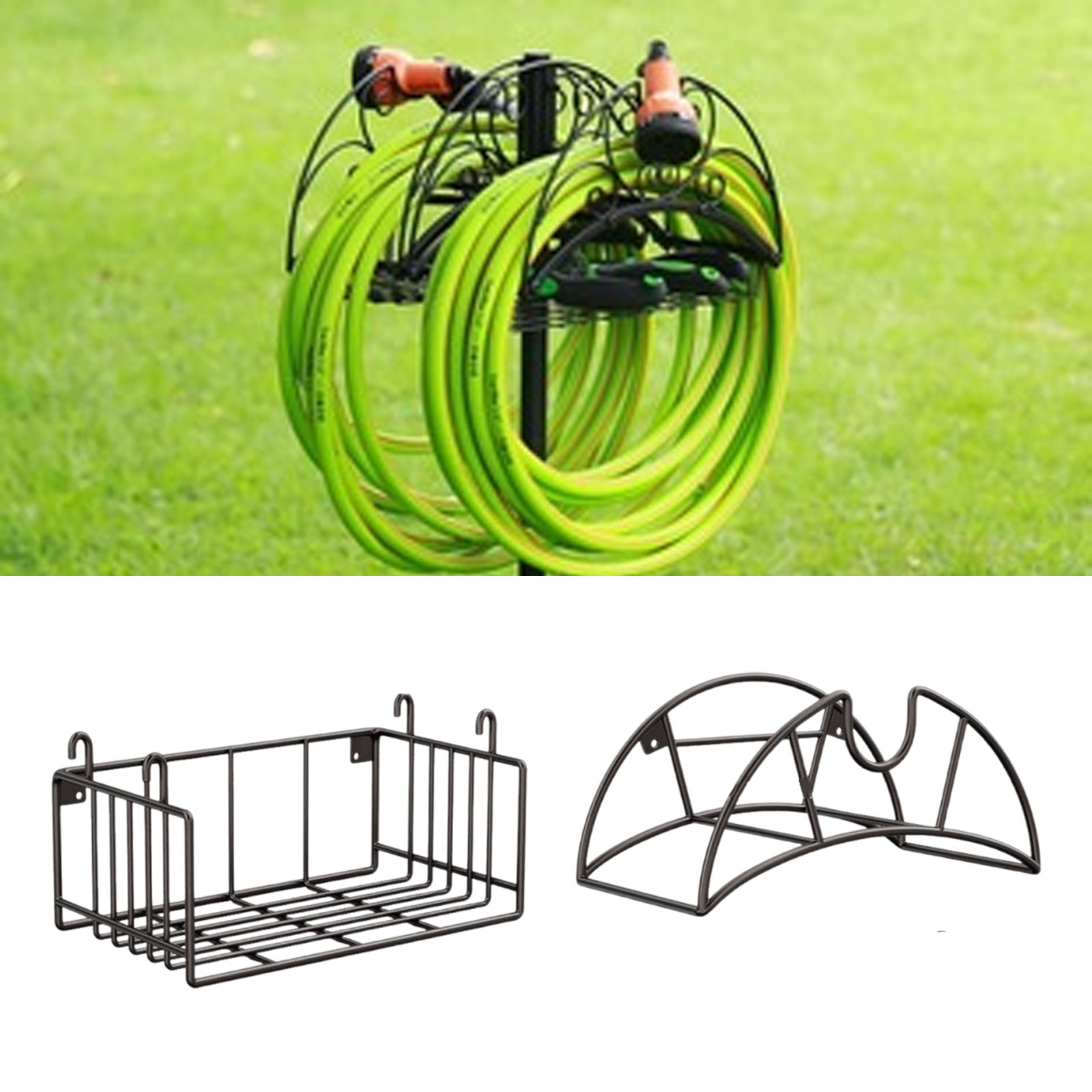 Wall Mount Garden Hose Holder  - đánh giá và giá Gardening Tools Holder